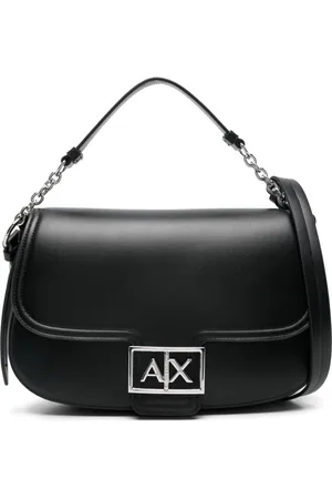 Armani Exchange Monogram-plaque cross body bag