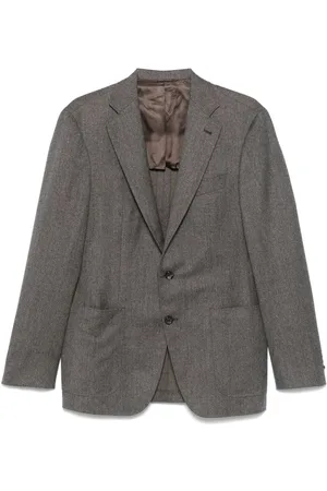 CANALI Mélange-effect blazer