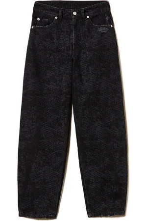 Twin-Set Snake-print jeans