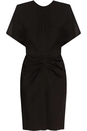 Victoria Beckham Gathered-detail mini dress
