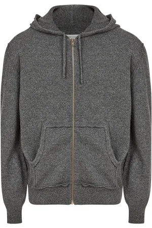 Maison Margiela Brushed zipped hoodie