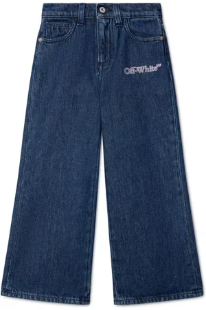 OFF-WHITE Bookish wide-leg jeans