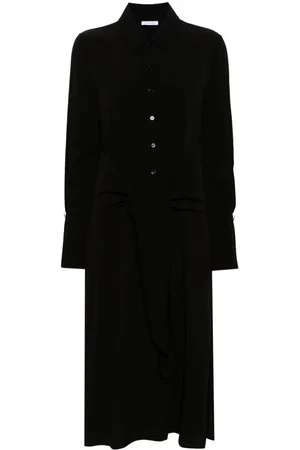 Patrizia Pepe Logo-charm midi dress