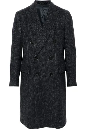 LARDINI Brooch-detail coat