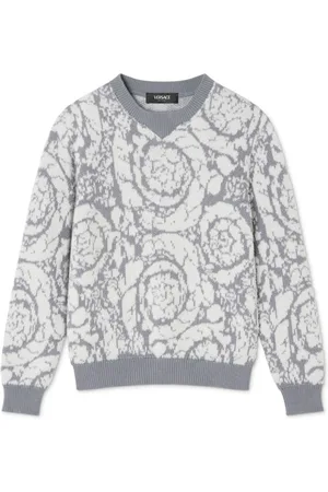 VERSACE Barocco jacquard sweater