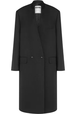 Moschino Single breasted virgin wool coat