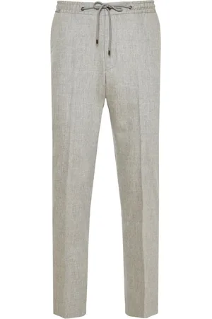 corneliani Creased straight-leg trousers