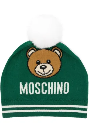 Moschino Logo-intarsia beanie