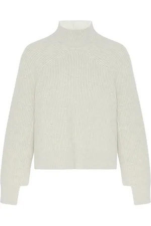 ROSETTA GETTY Panelled ribbed jumper