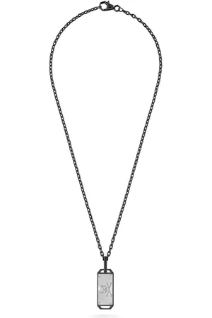 Philipp Plein Skull-pendant necklace