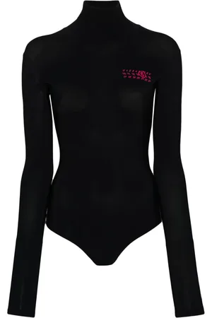 Maison Margiela Numbers-motif bodysuit