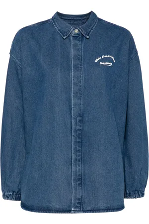 Chocoolate Logo print shirt jacket
