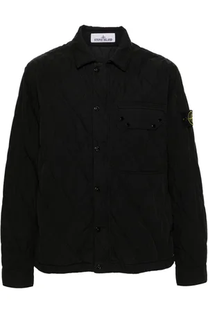 Stone Island Compass-badge quilted jacket