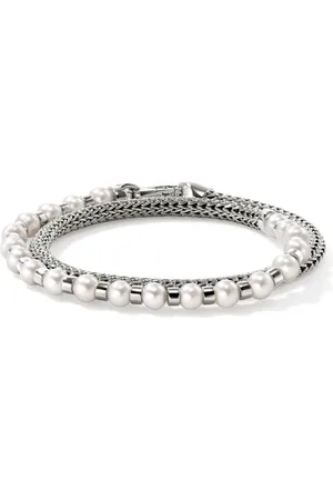 John Hardy JH Essential Wrap pearl bracelet