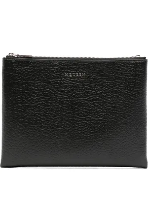 Alexander McQueen Logo-plaque clutch