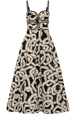 Rebecca Vallance Catena midi dress