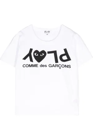 Comme des Garçons Logo print cotton t-shirt