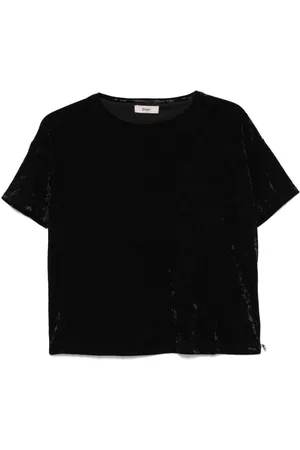 HERNO Crushed-velvet T-shirt