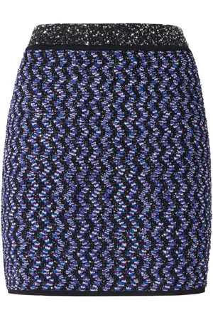 Missoni Zigzag lamé mini skirt
