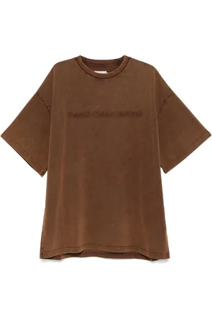 Feng Chen Wang Logo-appliqué T-shirt