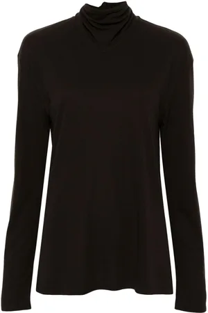 LEMAIRE Scarf-detail long-sleeve top