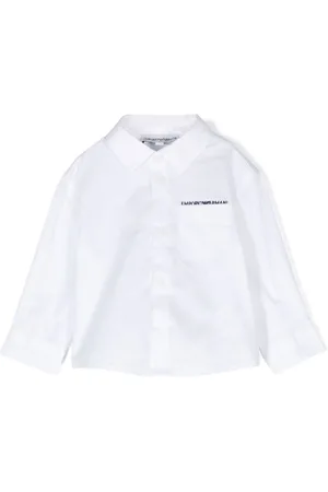 Emporio Armani Logo-embroidered shirt