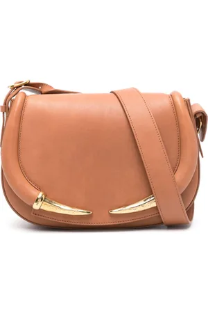 Roberto Cavalli Small Fang leather shoulder bag