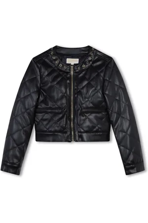 Michael Kors Quilted stud-embellished jacket