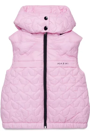 Marni Star quilt hooded gilet