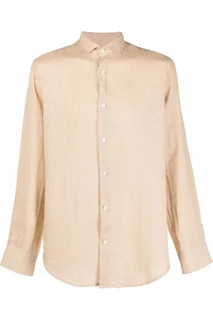 Frescobol Carioca Long-sleeve linen shirt