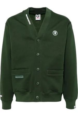 A Bathing Ape Logo cardigan