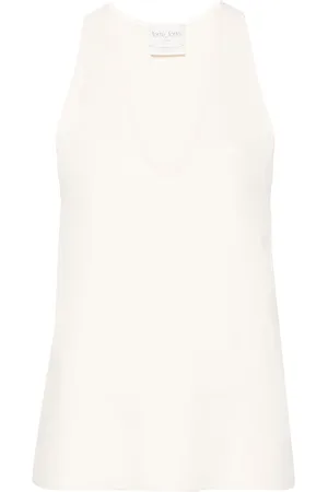 FORTE FORTE Sleeveless crepe top