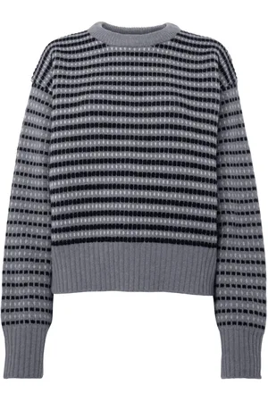 J.W.Anderson Striped-jacquard wool sweater