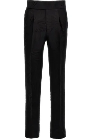 Bally Jacquard-pattern straight-leg trousers