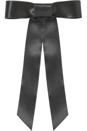 Jennifer Behr Sasha silk bow barrette