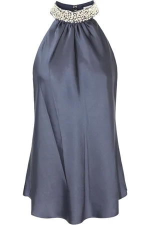 Simkhai Stone-embellished blouse