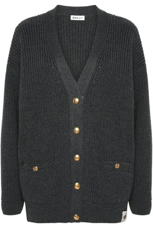 Bally Embossed-buttons cardigan