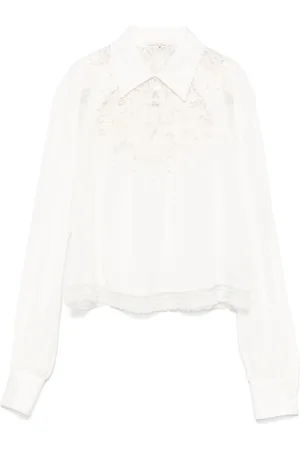 ERMANNO SCERVINO Lace-appliqué blouse
