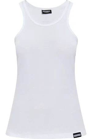 Dsquared2 Logo-appliqué tank top