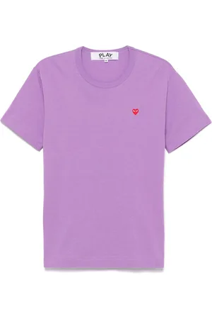Comme des Garçons Heart-patch T-shirt