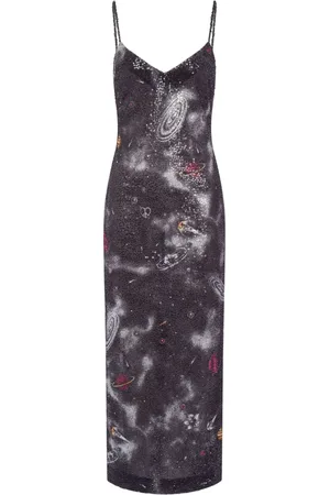 Moschino Astral pattern maxi dress