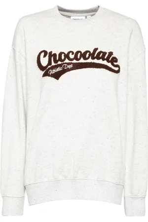 Chocoolate Logo-embroidered sweatshirt