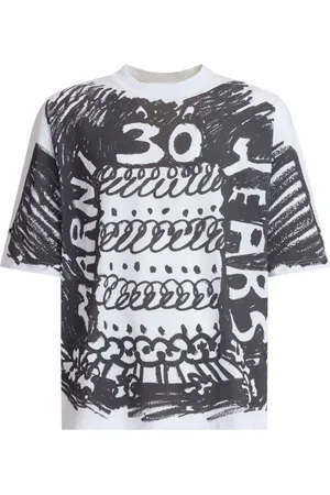 Marni Stamped-design t-shirt