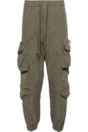 Musium Div. Logo-patch cargo trousers