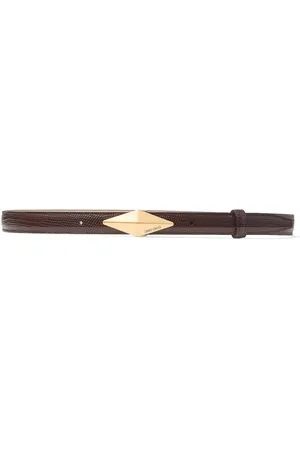 Jimmy Choo Diamond leather belt