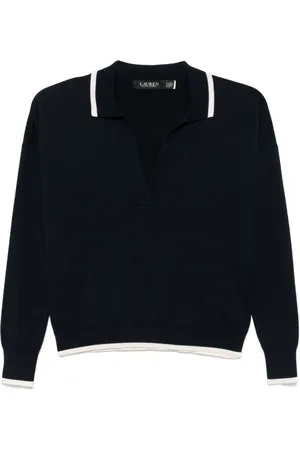 Ralph Lauren Contrasting-trim polo top