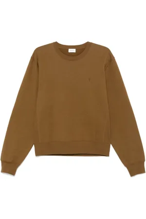 Saint Laurent Logo-embroidered sweatshirt
