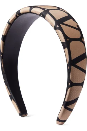 VALENTINO GARAVANI Toile Iconographe silk headband