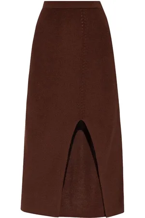AERON Delos knitted maxi skirt