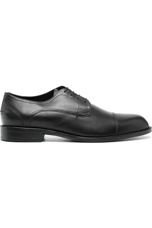 HUGO BOSS Logo-deed derby shoes